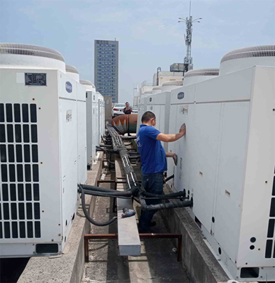 上蔡中央空调制热和不制冷系统维修方法